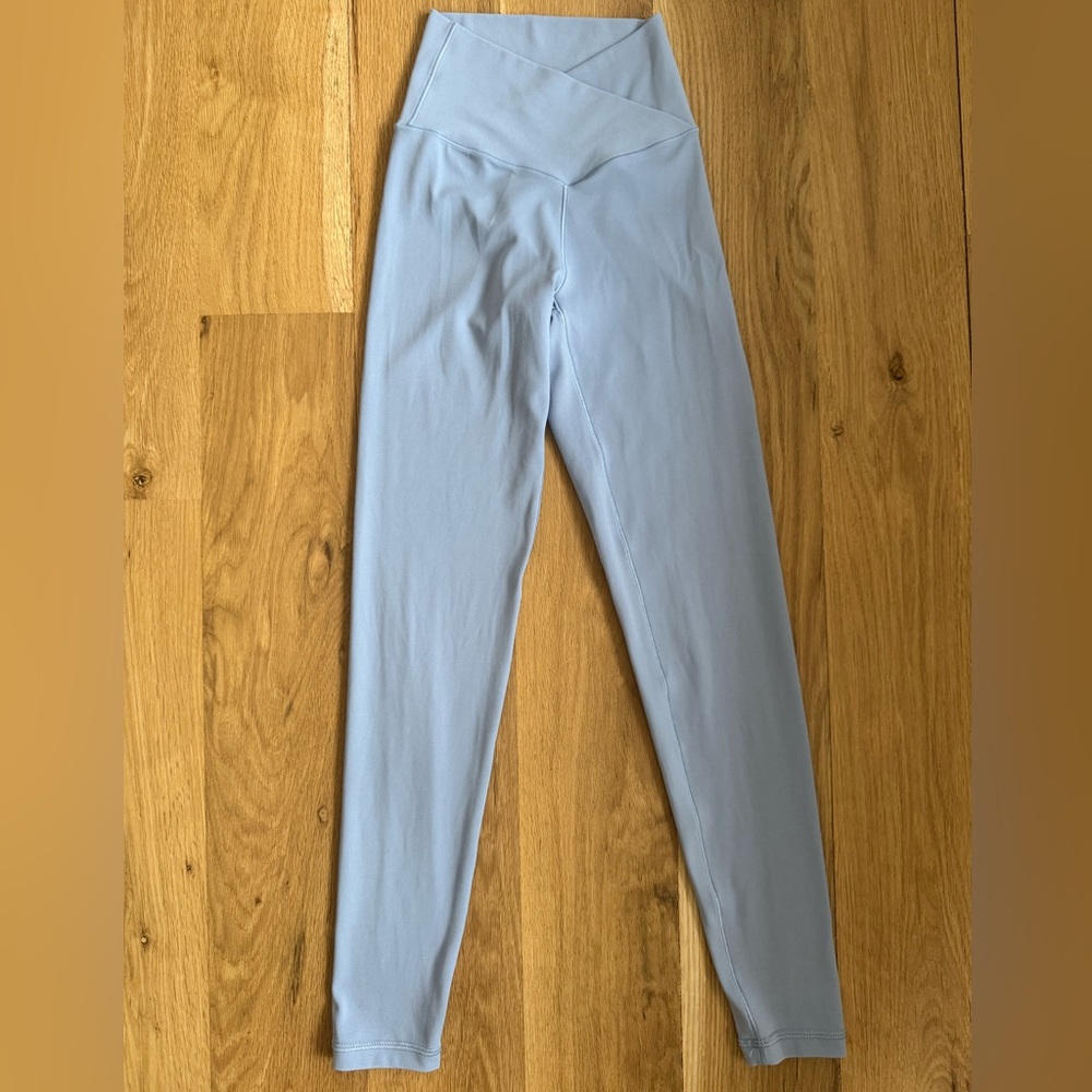 Aerie OFFLINE Real Me Crossover Leggings XS Tall Blue High Rise